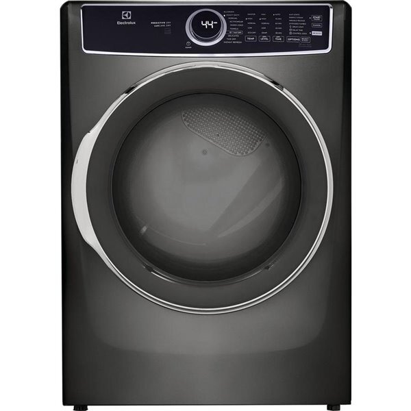 Electrolux Front Load Perfect Steam™ Electric Dryer with Balanced Dry™ and Instant Refresh – 8.0 Cu. Ft. ELFE763CBT