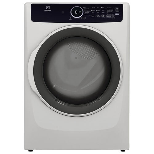 Electrolux Front Load Perfect Steam™ Electric Dryer with Balanced Dry™ and Instant Refresh – 8.0 Cu. Ft. ELFE763CBW