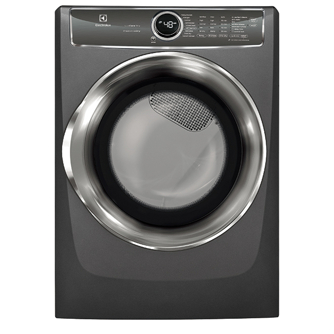 Electrolux Front Load Perfect Steam™ Gas Dryer with PredictiveDry™ and Instant Refresh – 8.0. Cu. Ft. EFMG627UTT