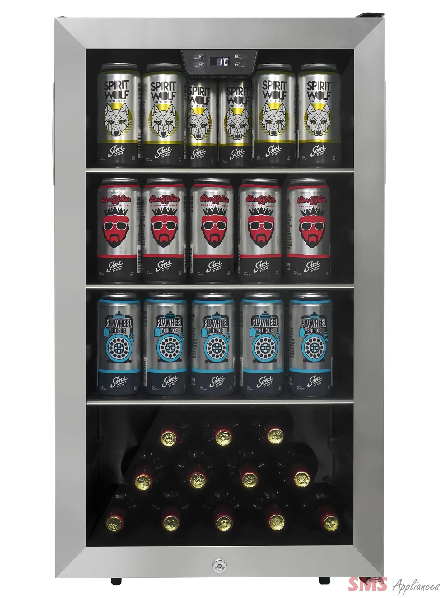 Danby 4.5 cu. ft. Free-Standing Beverage Center DBC045L1SS