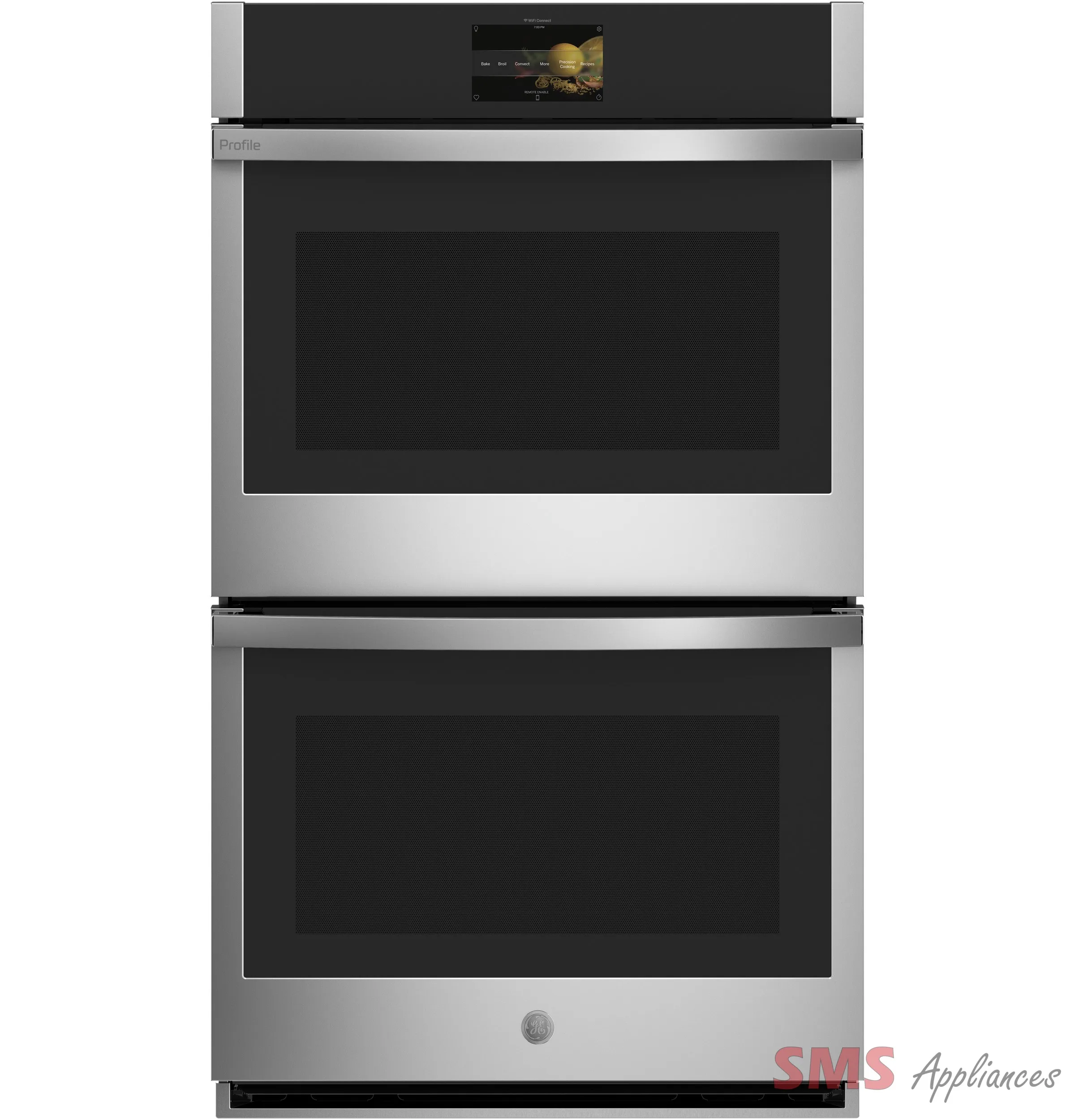 GE Profile™ 30″ Built-In Convection Double Wall Oven Stainless Steel – PTD7000SNSS