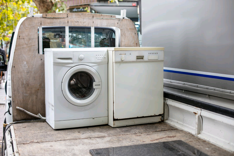 SMS Appliances dryer, washer removal service in Brooks