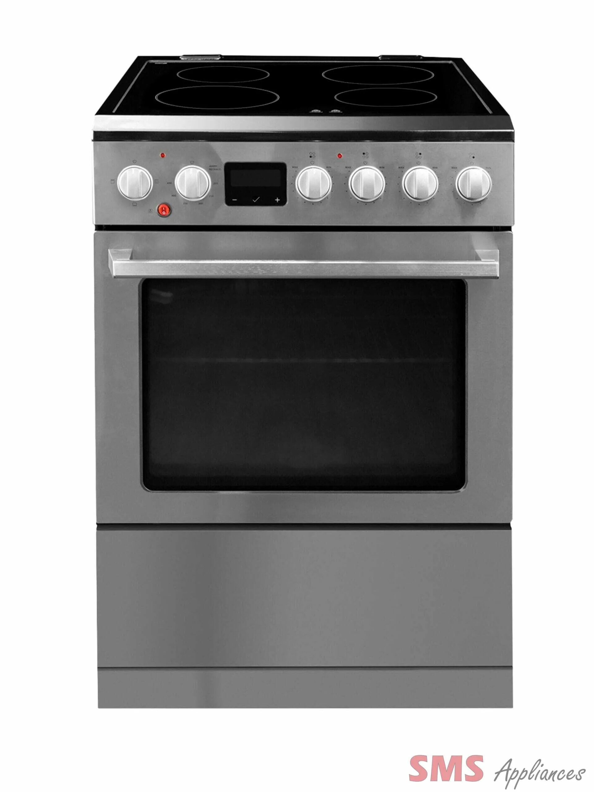 Danby 24-in TruAirFry Smooth top Slide-in Electric Range in Stainless Steel DRCA240BSSC