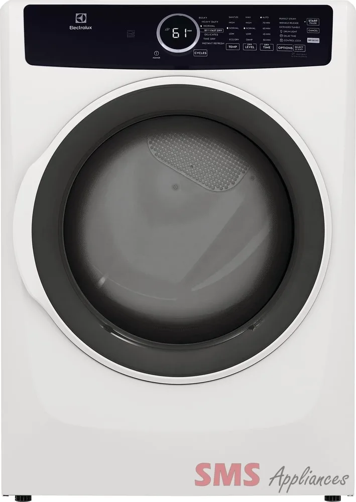 Electrolux Front Load Perfect Steam™ Gas Dryer with Instant Refresh – 8.0 Cu. Ft. ELFG7437AW
