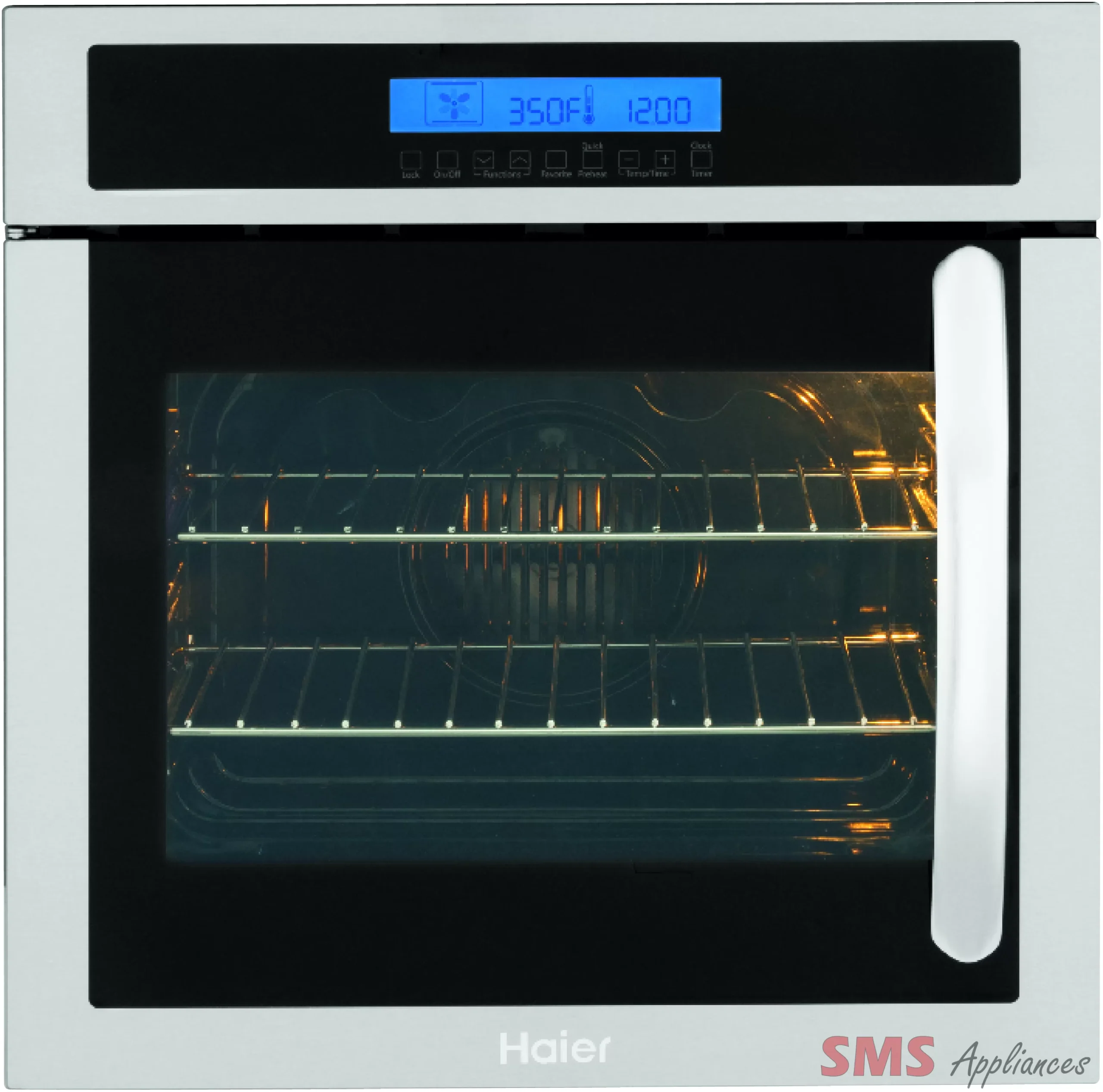 Haier 24″ Electric Single Wall Oven HCW225LAES