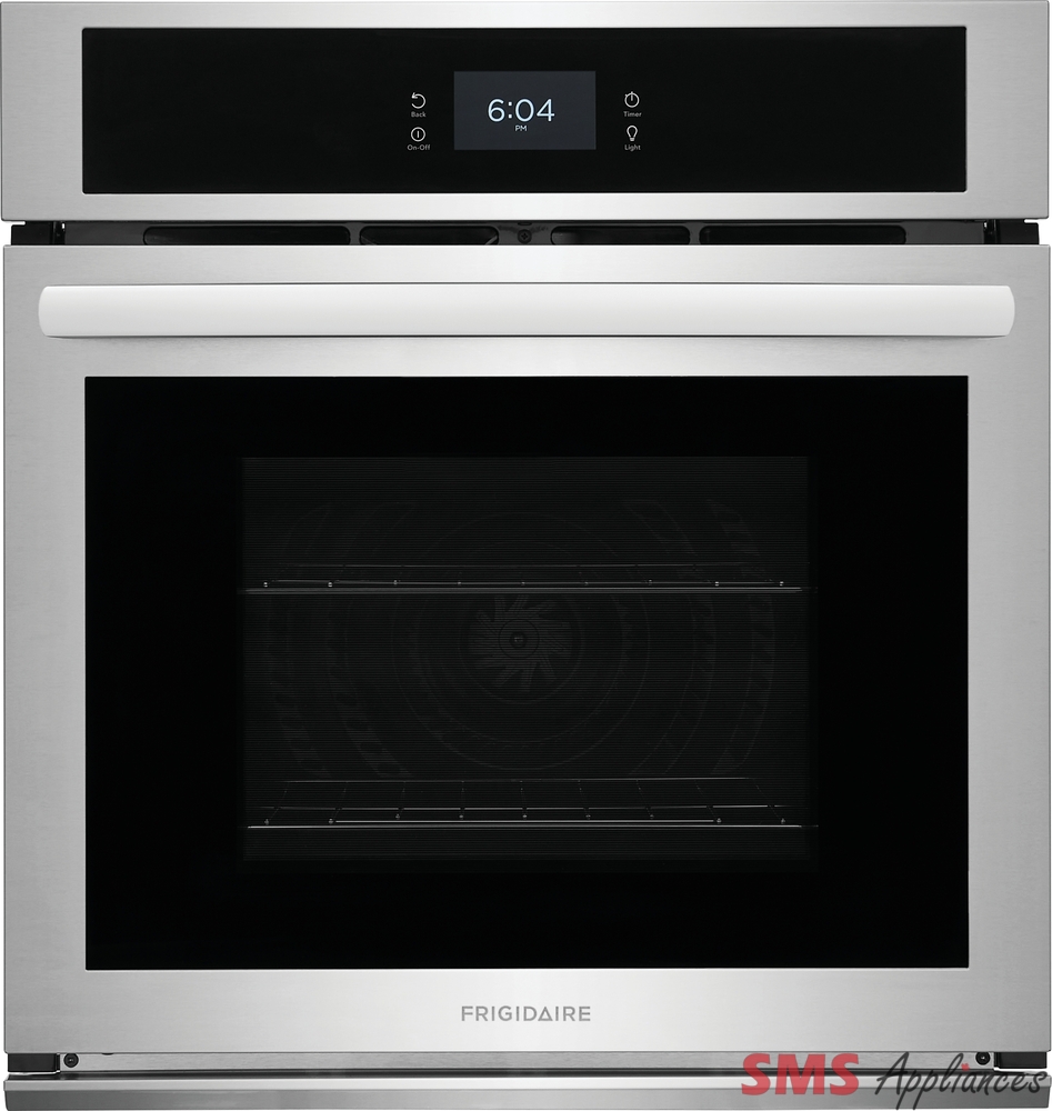 Frigidaire 27″ Single Electric Wall Oven with Fan Convection – FCWS2727AS