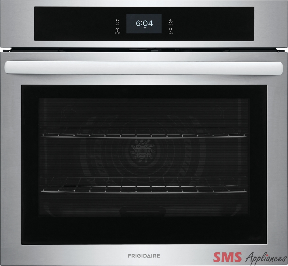 Frigidaire 30″ Single Electric Wall Oven with Fan Convection – FCWS3027AS