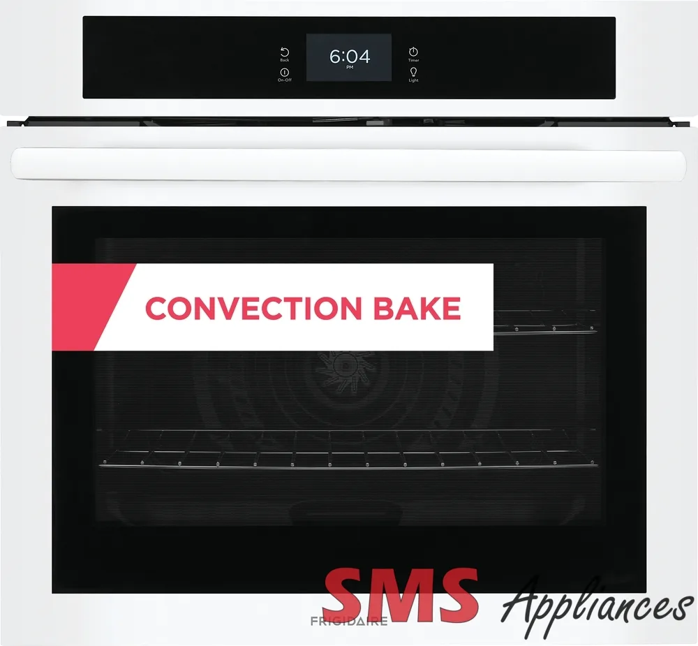 Frigidaire 30″ Single Electric Wall Oven with Fan Convection – FCWS3027AW