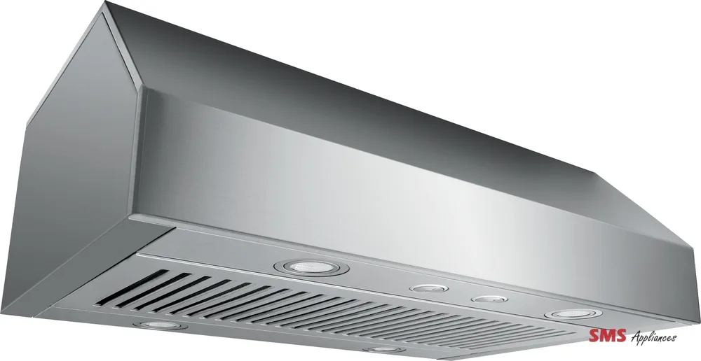 The Frigidaire 30-inch under cabinet range hood FHWC3050RS, showcasing its sleek stainless steel design and efficient ventilation system