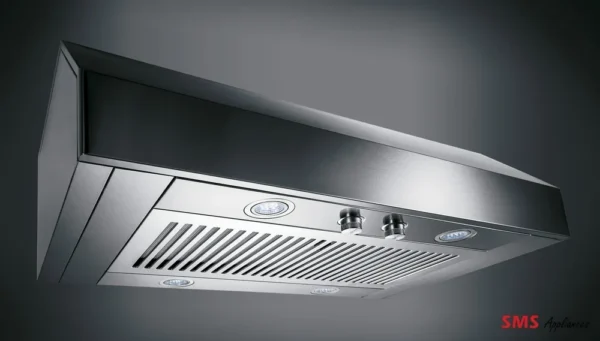 Frigidaire Professional Under Cabinet Range Hood - FHWC3650RS, showcasing a modern stainless steel design for efficient kitchen ventilation.