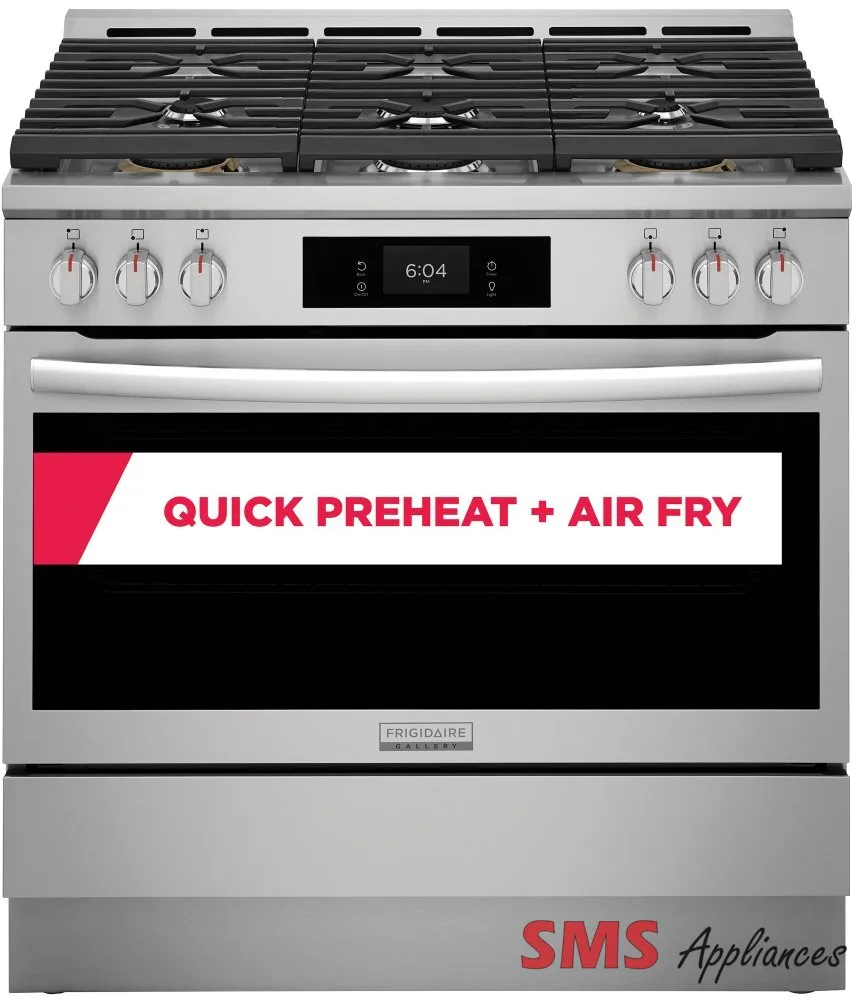 Frigidaire Gallery Gas Range With featuring Air Fry Technology-GCFG3661AF