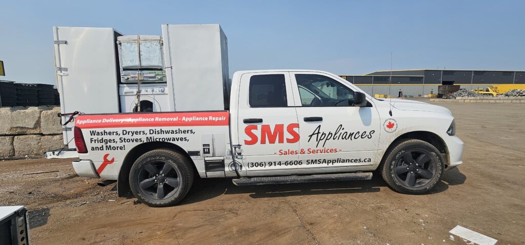 Appliance removal services in Okotoks by SMS Appliances