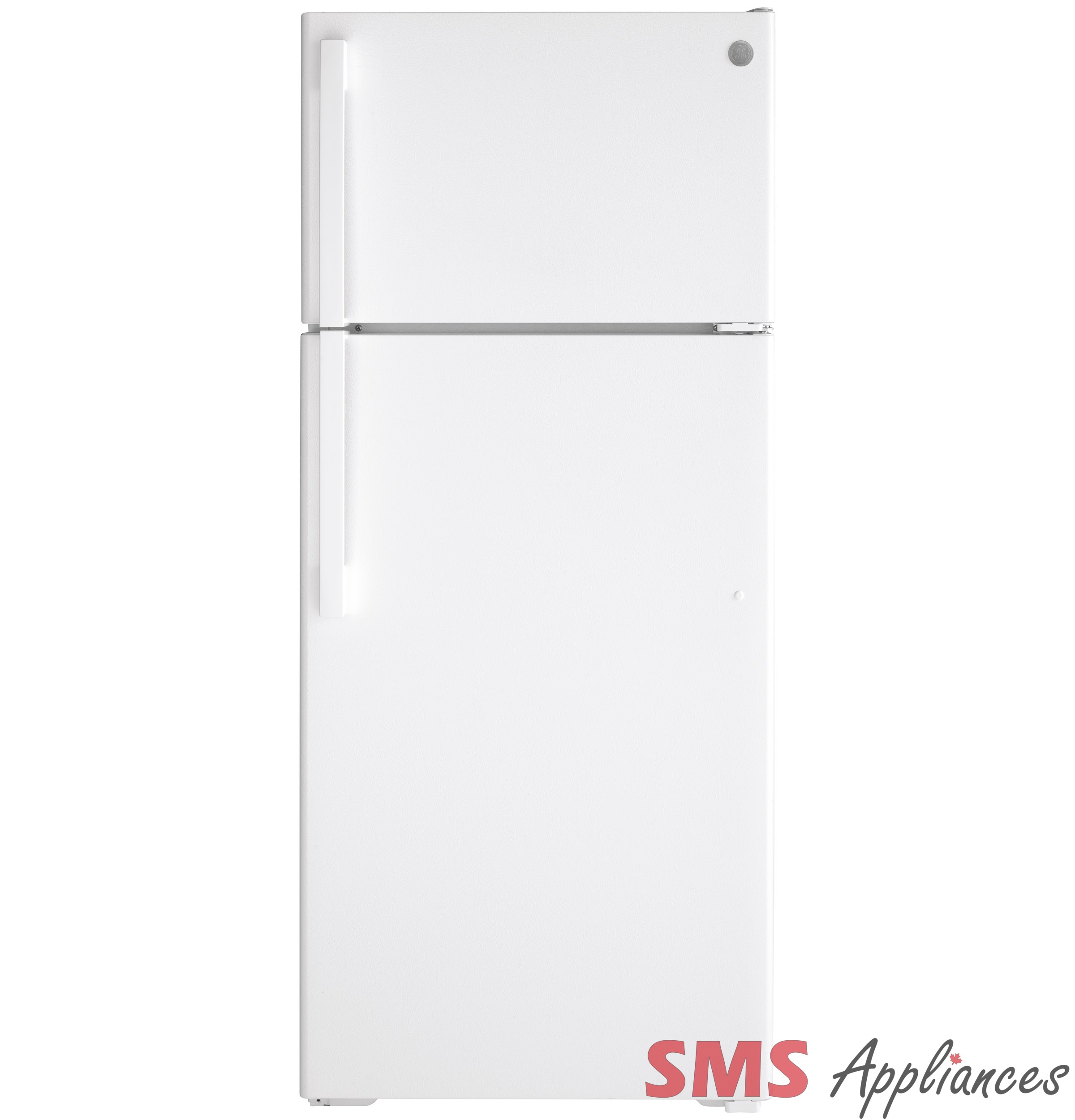 GE Energy Star® 17.5 Cu. Ft. Top-Freezer Refrigerator GTE18DTNRWW