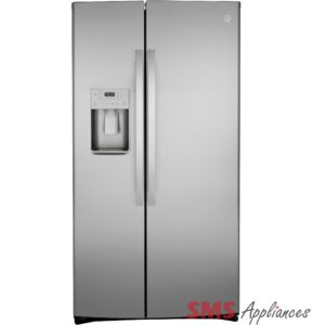 GE 21.8 Cu. Ft. Counter-Depth Side-By-Side Refrigerator GZS22IYNFS