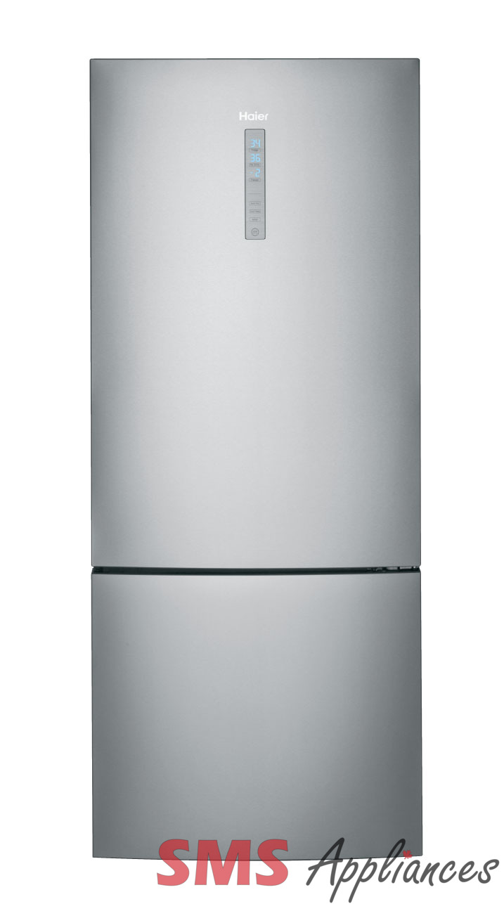 Haier 15 Cu. Ft. Bottom Freezer Swing Door Refrigerator HRB15N3BGS