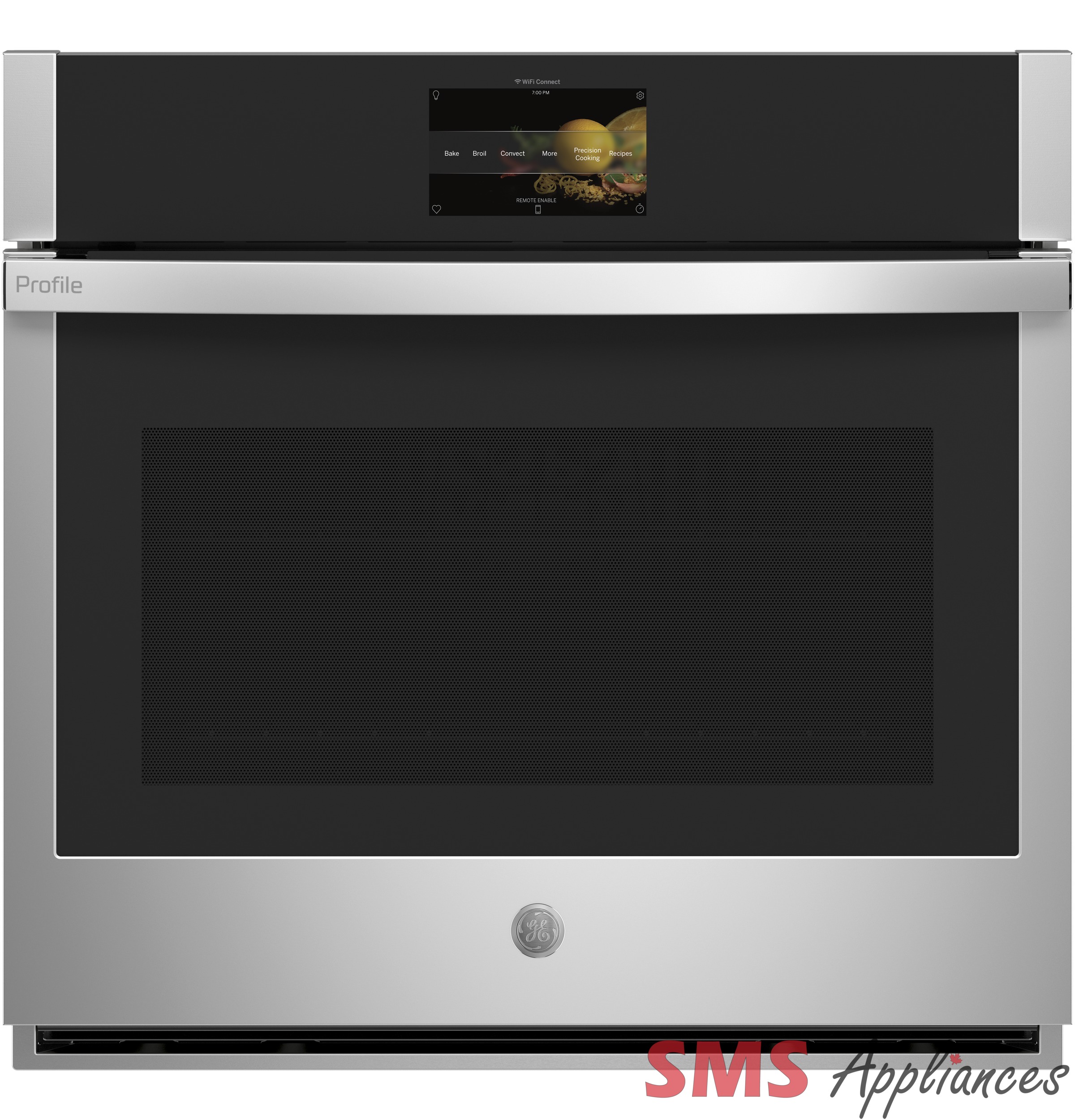 GE Profile 30″ Built-In Convection Single Wall Oven PTS9000SNSS