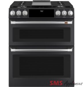 Café 30" Slide-In, Dual-Fuel, Double-Oven Range - CC2S950P3MD1