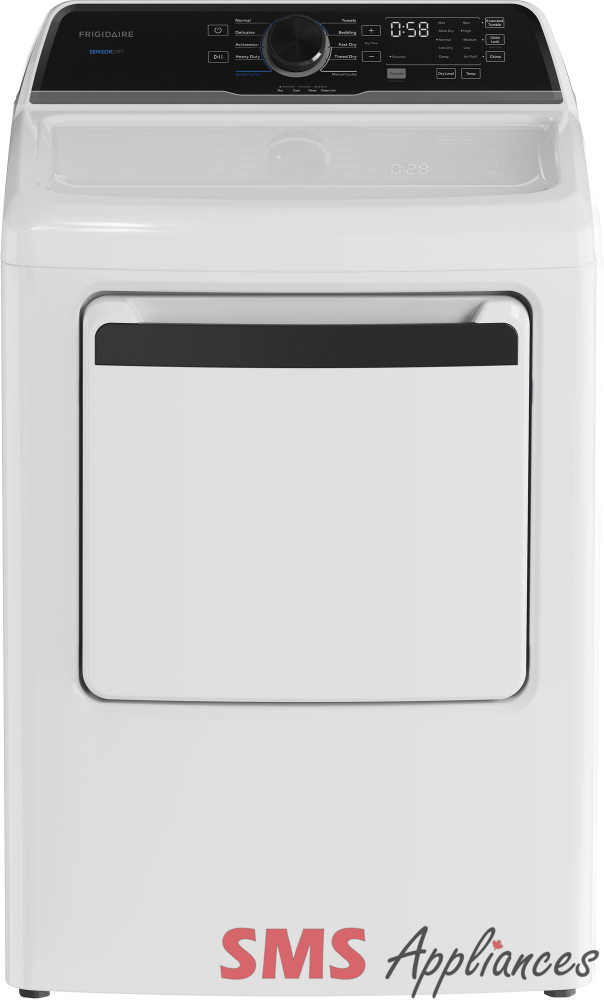 Frigidaire 7 Cu. Ft. Gas Dryer FLVG7523BW