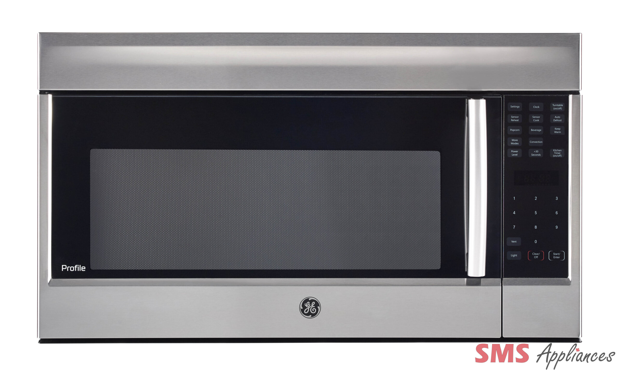 GE Profile 1.8 Cu. Ft. SpaceMaker Over-the-Range Microwave Oven – PVM1899SJC