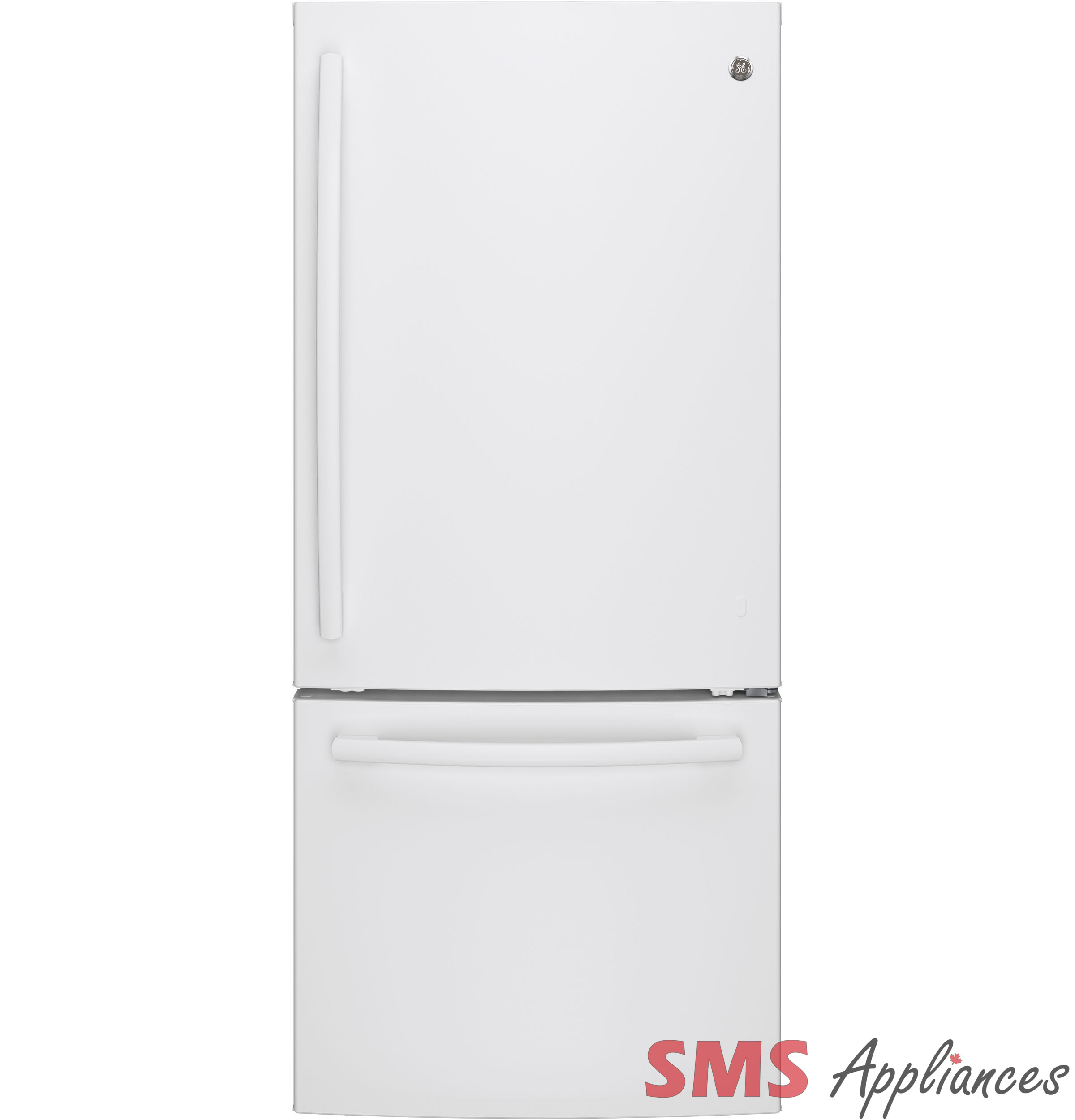 GE 20.9 cu.ft. Bottom Freezer Refrigerator – GBE21AGKWW / GBE21AGKBB