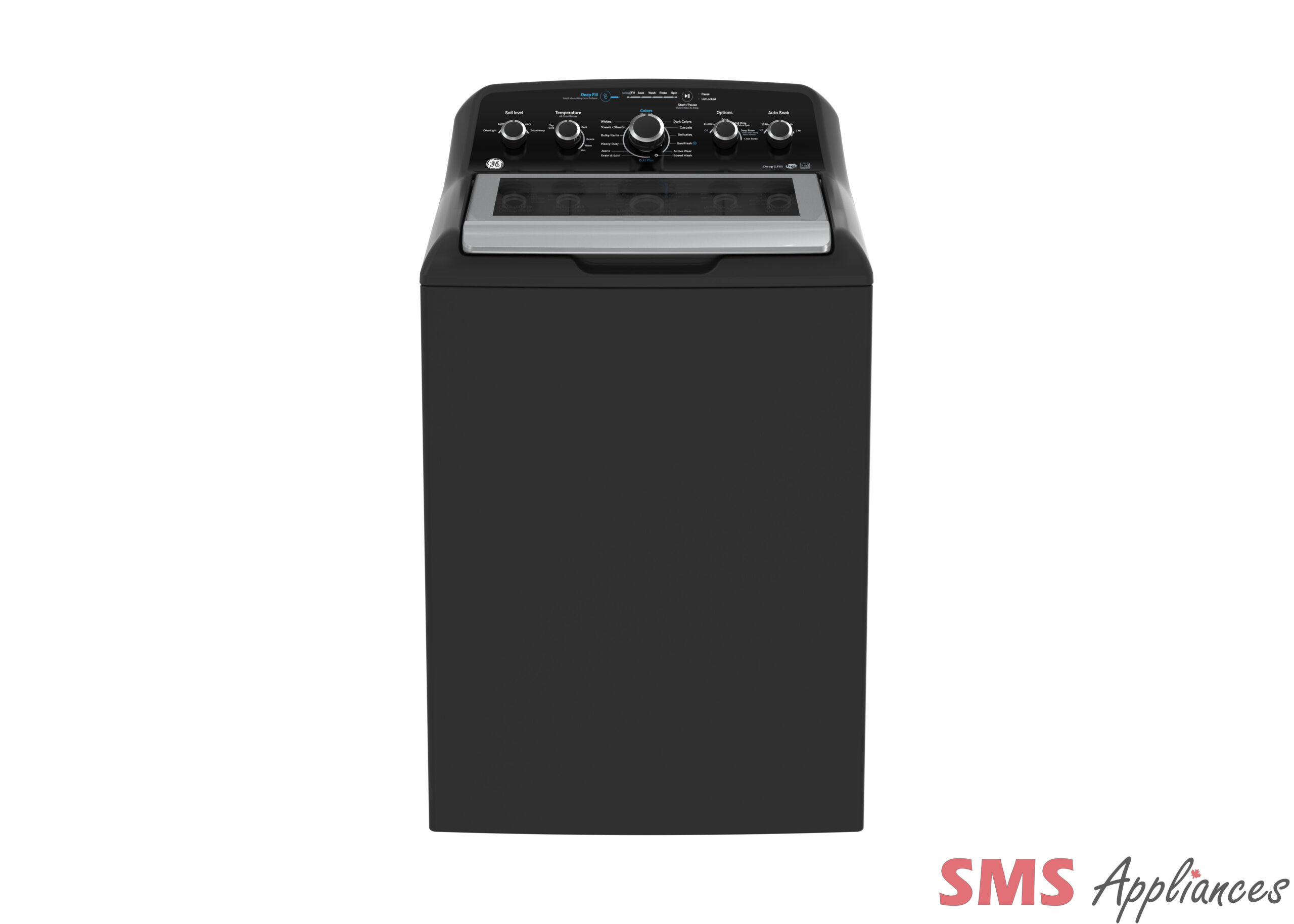 GE 4.9 Cu. Ft. Top Load Washer – GTW491BMRDG
