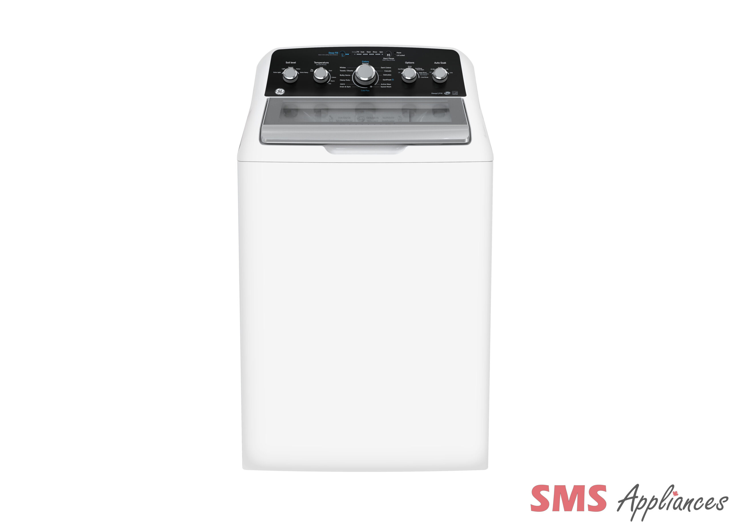 GE 4.9 Cu. Ft. Top Load Washer – GTW491BMRWS