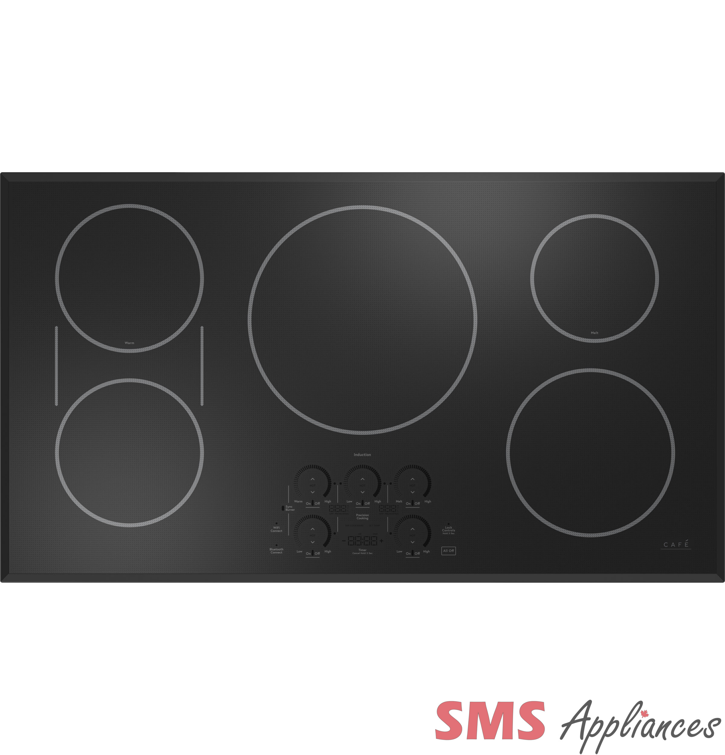 Café Series 36” Touch Control Induction Cooktop – CHP90361TBB