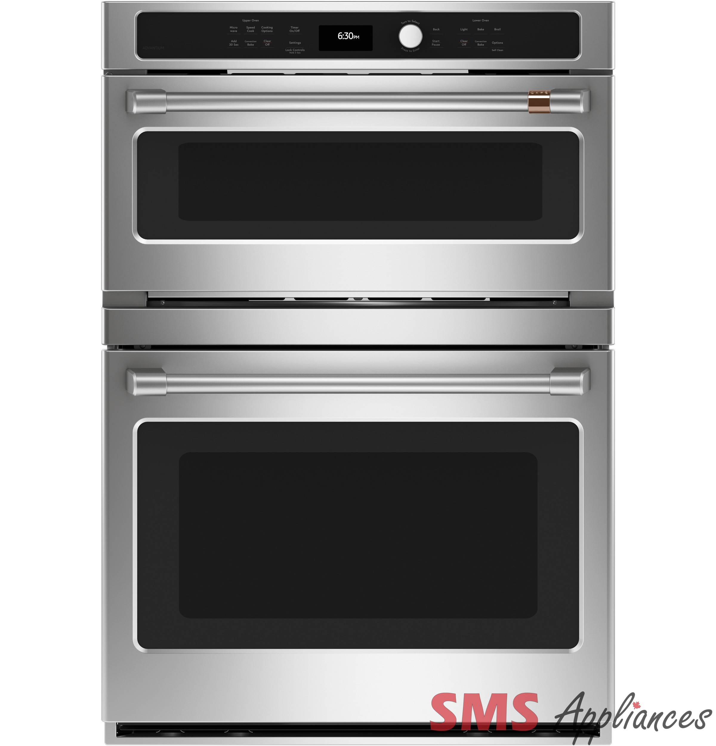 Café 30″ Combination Double Wall Oven – CTC912P2NS1