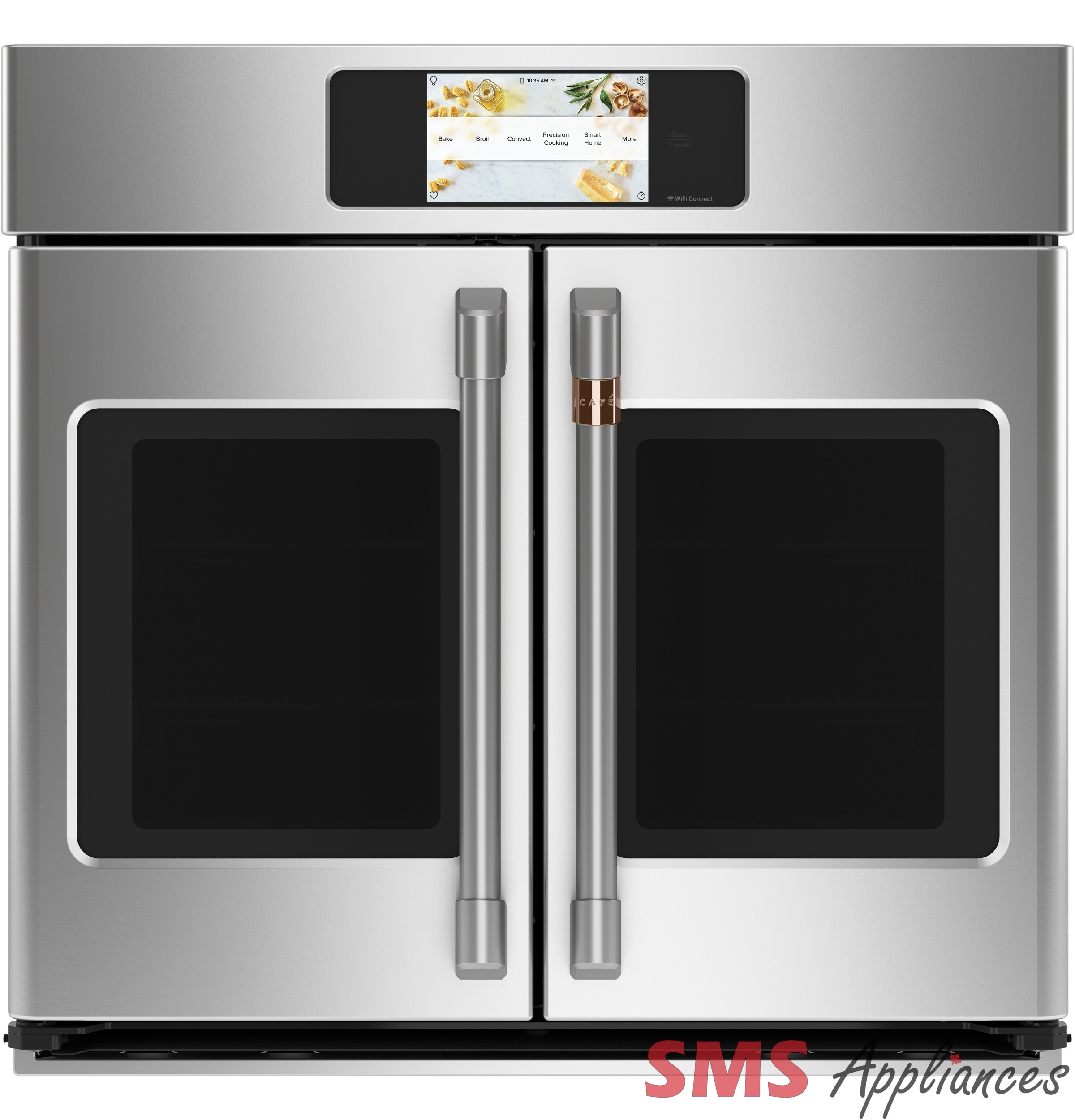 Café™ 30″ French-Door Wall Oven – CTS90FP2NS1