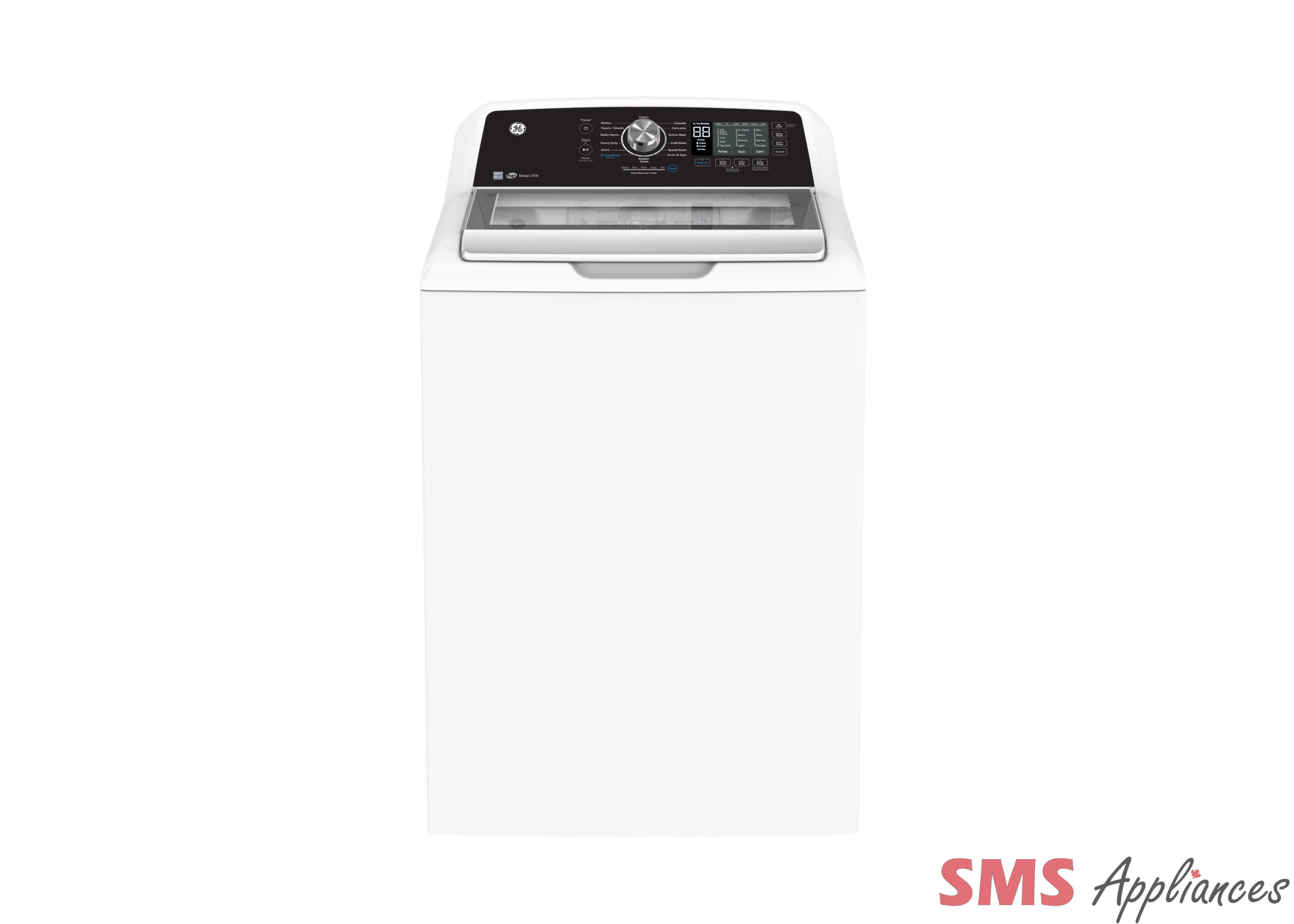 GE 5.3 Cu. Ft. Top Load Washer – GTW681BMRWS